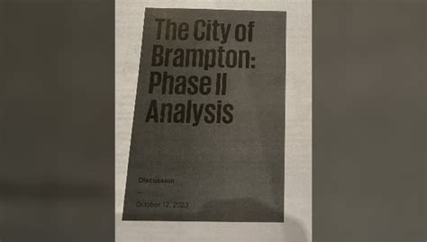 Peel dissolution will leave Brampton with $72 million deficit every year: new report